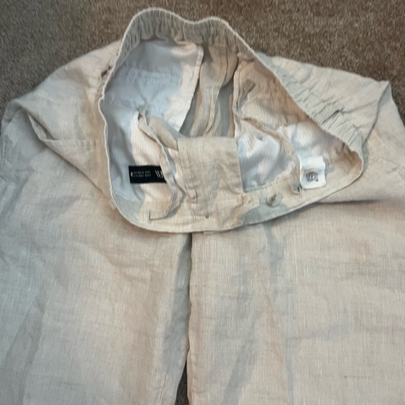 Zara Men’s Linen Pants in 100% Linen - Size Medium - Picture 11 of 14
